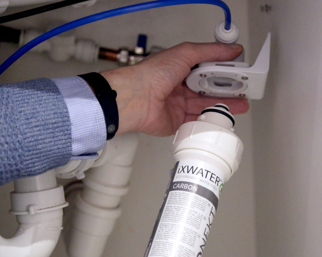 Installing the Methven Instant Hot water tap carbon filter cartridge